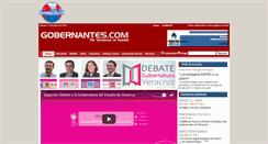 Desktop Screenshot of gobernantes.com