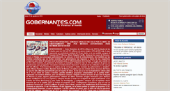 Desktop Screenshot of ns1.gobernantes.com